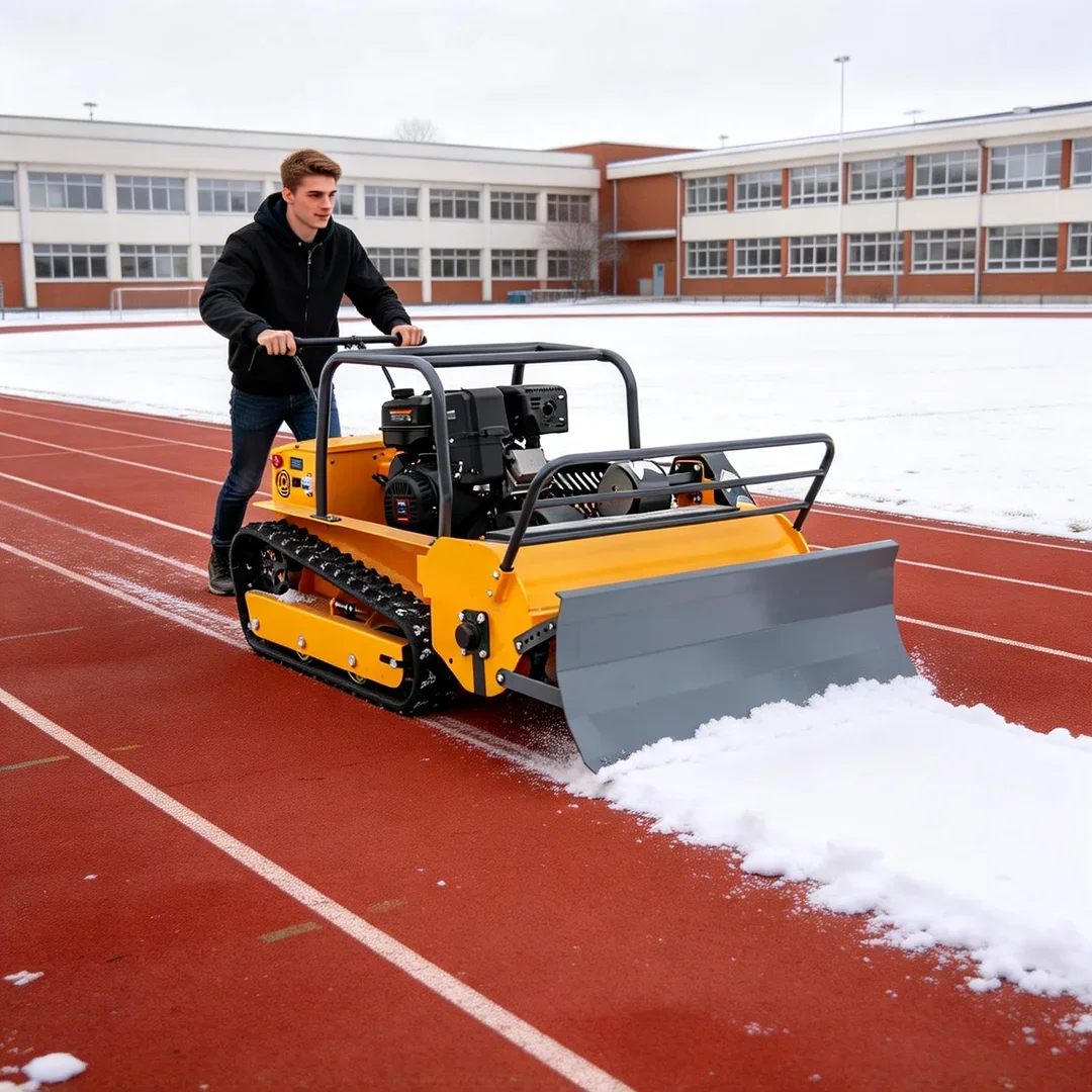 

Индивидуальная гусеничная роторная косилка - Новая модель 2026 года, одобренная CE EPA, для прополки фермерских угодий и уборки снега
