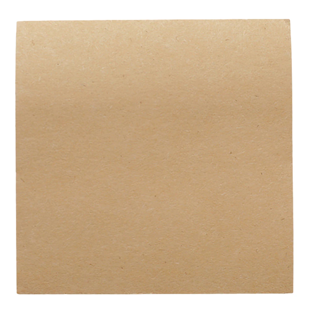 

7Pcs Simple Kraft Paper Notes Sticky Backed Horizontal Line Paper for Office Family Students Quick Message Note Taking