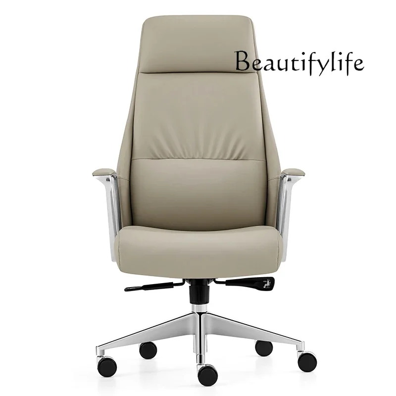 

Modern Manager Office Chair Fashion Conference Chair Leather Boss Class Supervisor Chair Office Use