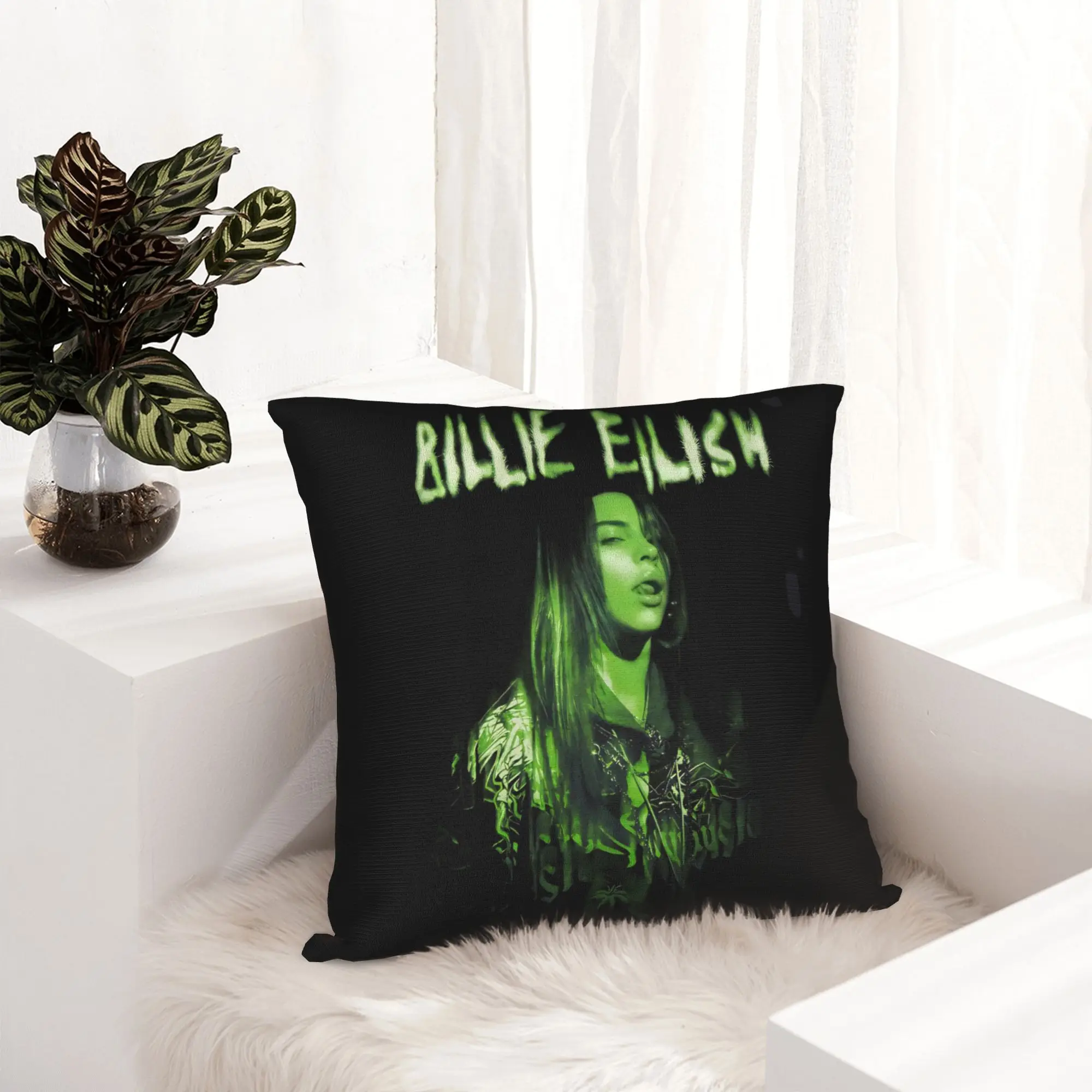 Billies Y2k Pillowcase Double-sided Printing Polyester Cushion Cover Gift  Throw Pillow Case Cover Sofa Square 45*45cm