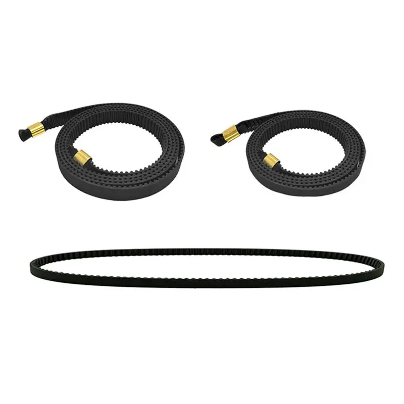 [LXYA68Z!] For ANYCUBIC Kobra 2 Compatible 3D Printer 2GT Open Timing Belt Synchronous Drive Replacement Part With Copper Buckle