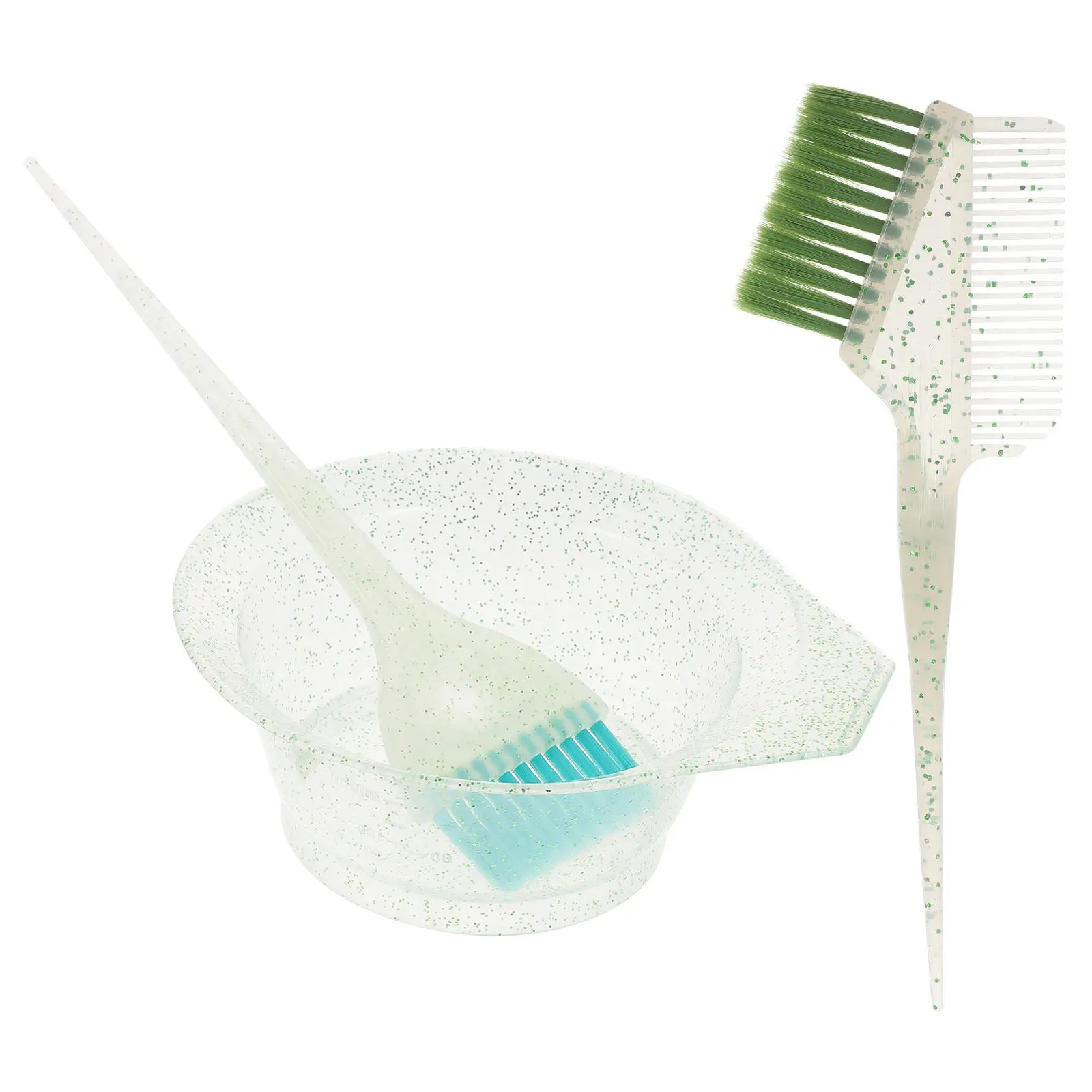 

Набор для окрашивания волос: кисть и чаша для смешивания, профессиональный салонный инструмент, многоразовый, легко моется, для окрашивания волос