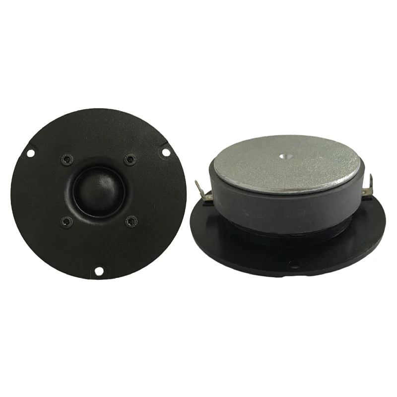 Factory 94mm 4Ω/8Ω Optional RMS Power 15W 90DB Horn Tweeter Driver 3.5 Inch Silk Dome Membrane Tweeters for Car/ Home Audio etc.