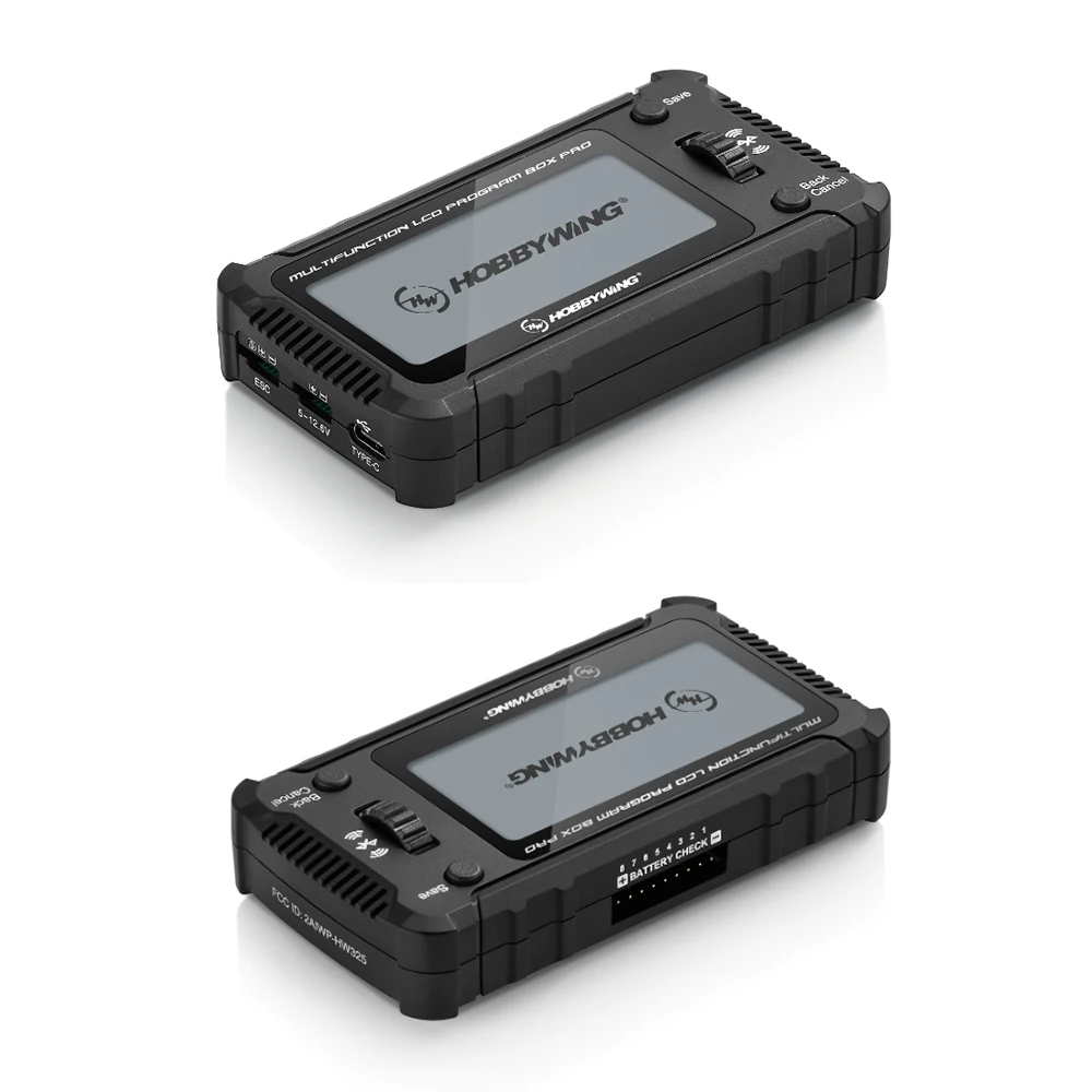 Picture 6: HobbyWing LCD Program Box Pro programming card is suitable for PLATINUM XERUN EZRUN Seaking Pro electrical tuning