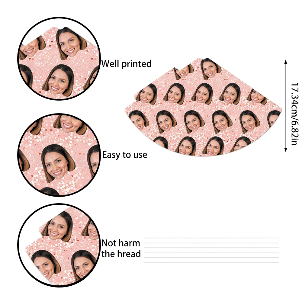 6pcs Personalized Custom Photo Avatar party hats Unique Gift for Birthdays, Graduations, Holidays, Family, Friends, Pets - Party view 5