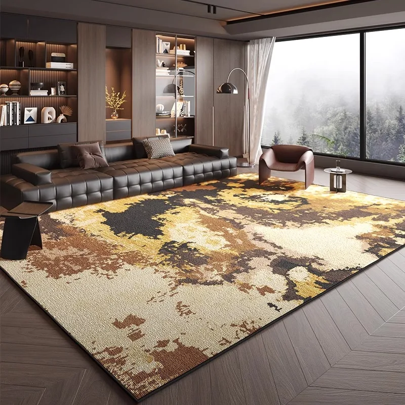 

Carpet for Living Room Creative High-end Ink-splashing Art Large Area Bedroom Rugs Modern Simple Fashion Coffee Table Mats Tapis