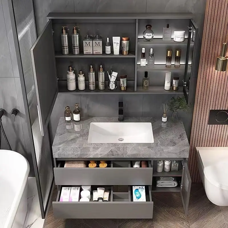Smart, toilet, washbasin cabinet, combination, slate, seamless, ceramic