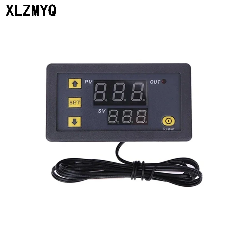 W3230 Mini Digital Temperature Controller 12V 24V 220V Thermostat Regulator Heating Cooling Control Thermoregulator With Sensor