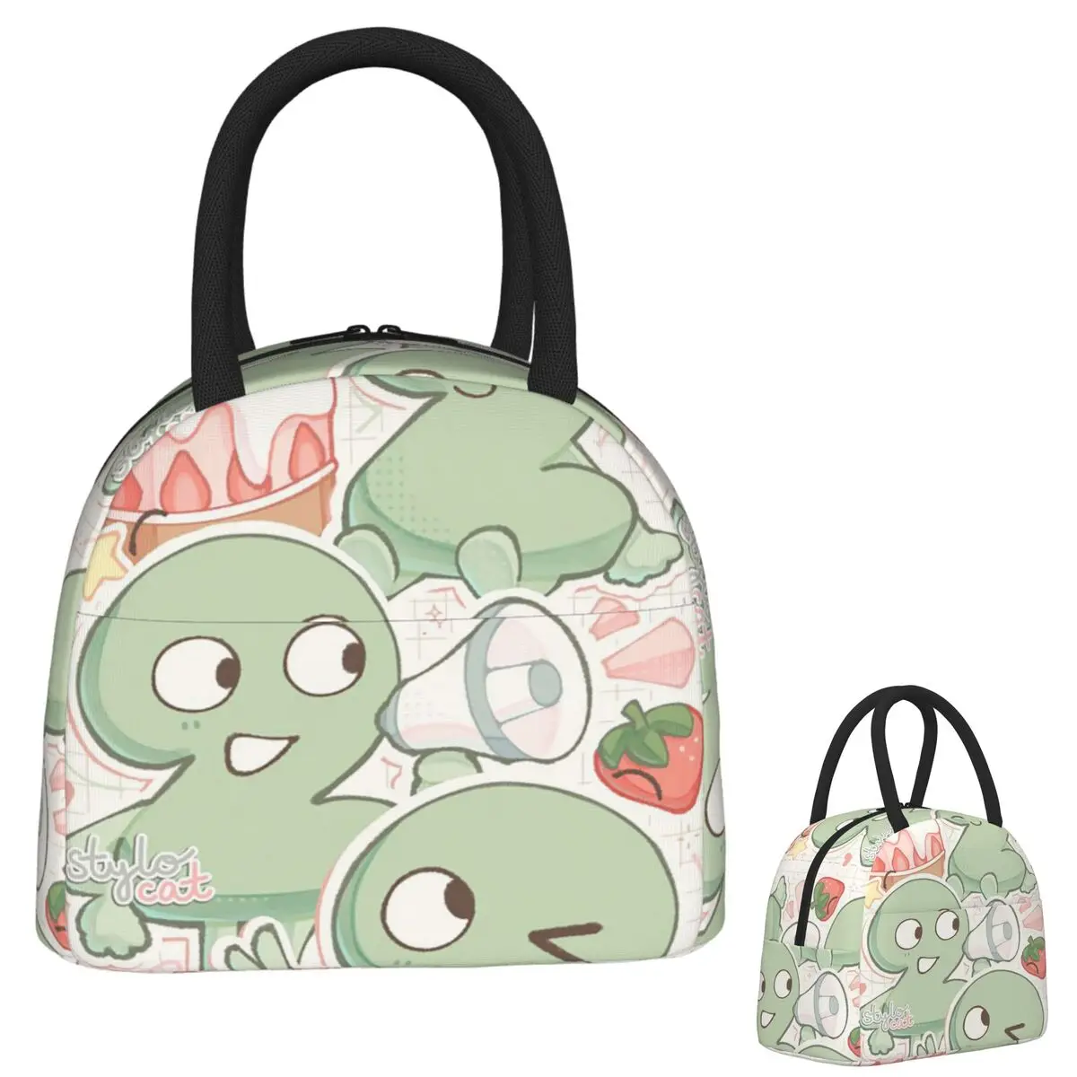 

Two Tpot BFDI Insulated Lunch Bag for Women Children Portable Food Boxes Thermal Lunch Box Tote