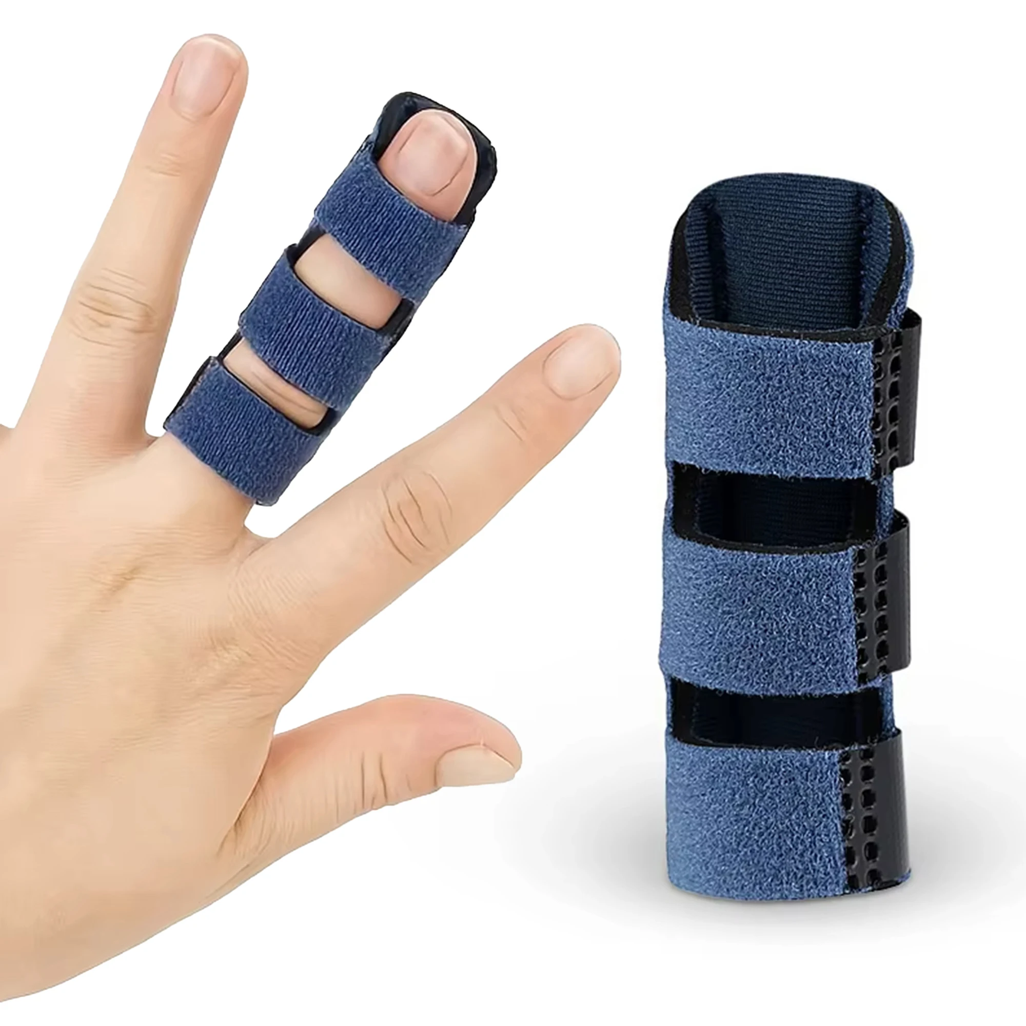 

1Pcs Adjustable Finger Corrector Splint Pain Relief Finger Brace Support Hand Splint Fix Strap Protector For Arthritis Joint
