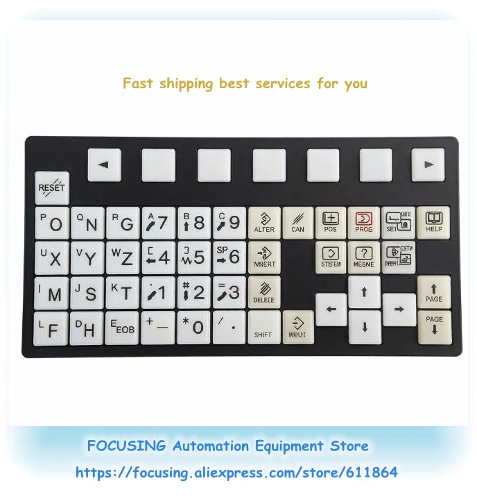 A98L-0005-0588#T Keypad A98L-0005-0588#M CNC System A02B-0309-K711 New Key Panel