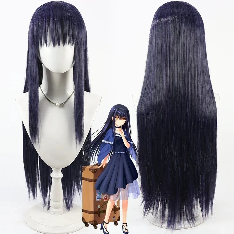 anime-game-summer-pockets-kushima-kamome-cosplay-wig