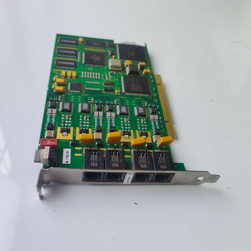 

For Dialogic D/4PCIUFCN 4-channel analog voice card 96-1158-001 83-0854-001 REV: A