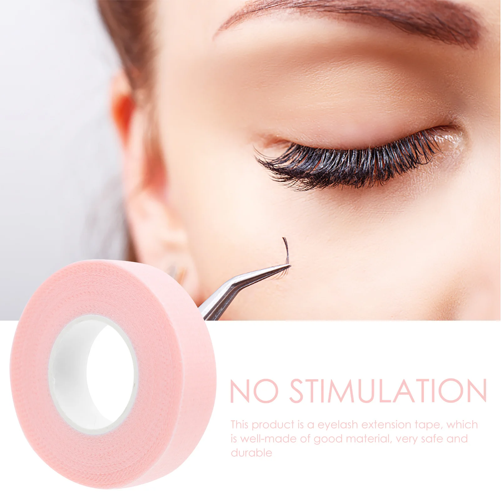 6-rollen wimperverlengingstape Betrouwbare plakkerigheid Lash Enten Supplies Oogbeschermend hulpmiddel Ideaal voor schoonheidsverzorgingssalon en