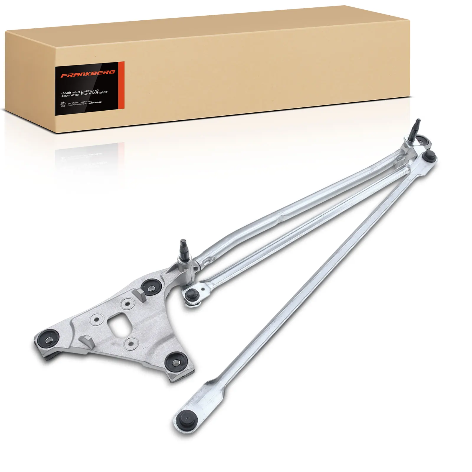 Frankberg 1x ruitenwissermechanisme voor Volvo C30 C70 II S40 II V50 XC70II 31253518 30663916
