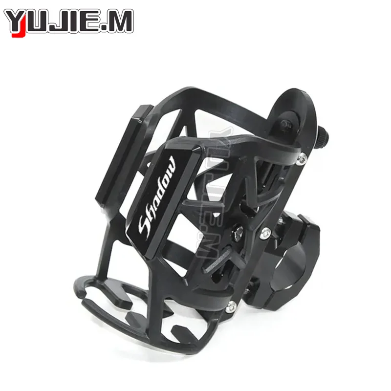 لهوندا الظل VT 400 600 750 1100 VT600 VT1300 دراجة نارية الملحقات CNC المشروبات زجاجة ماء شرب كأس حامل #4