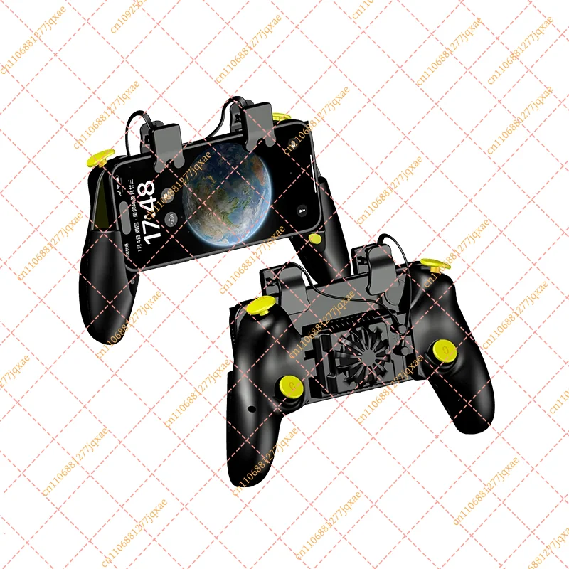 

Mobile Gaming Cooling Handle Physical Recoil Control Gamepad Heat Dissipation Cooler