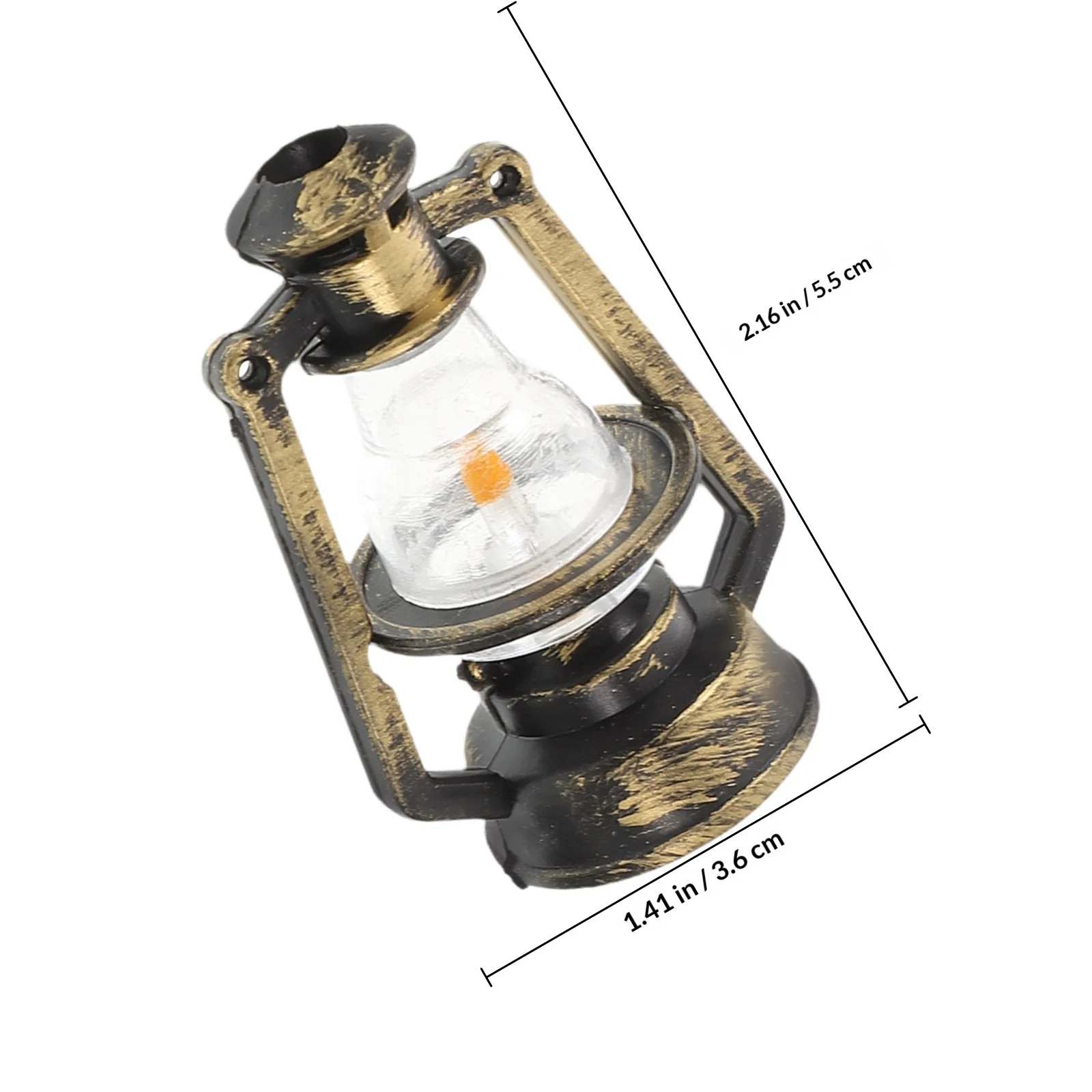 5 pçs estilo retro mini lanterna decoração para casa de bonecas iluminação cena em miniatura realce diy montagem item exibição