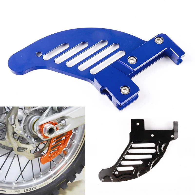 Rear Brake Pads  Brake Disc Guard Protector For Husqvarna TC FC TE FE For KTM EXC EXCF CF SX SXF Six Days TPI 125-500 2004-2023