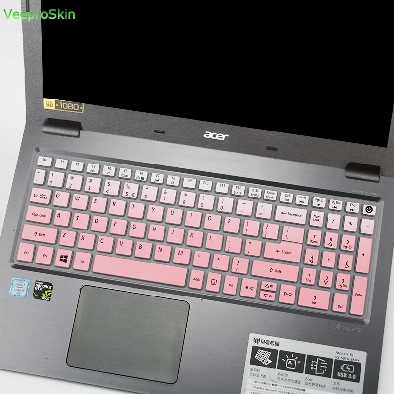 For Acer Aspire 6 A615-51 A615-51G Aspire 5 A515-51 A515-51G A517-51 A517-51GP A517-51P 15.6 inch Keyboard Silicone Cover