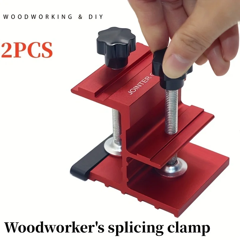 Set of 2 Woodworking Planking Clamps Cutting Parallel Clamps Quick Clamps Woodworking Clamps Desktop Clamps F Clamps