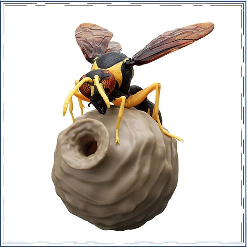 BANDAI Anime Biological Encyclopedia Wasp Hornet Spider Gashapon Christmas Gifts or Collection Genuine Action Figure Model Toys