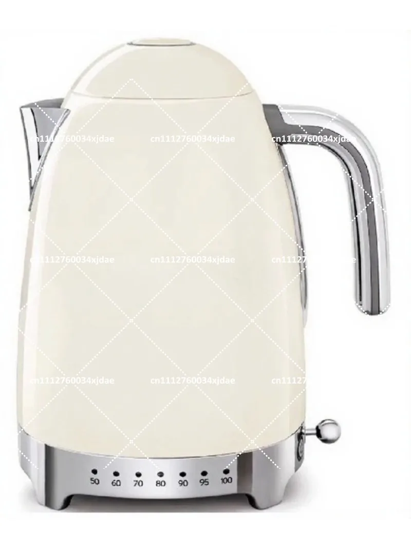 Retro Electric Kettle 7 Temperature Settings for Tea Brewing and Boiling