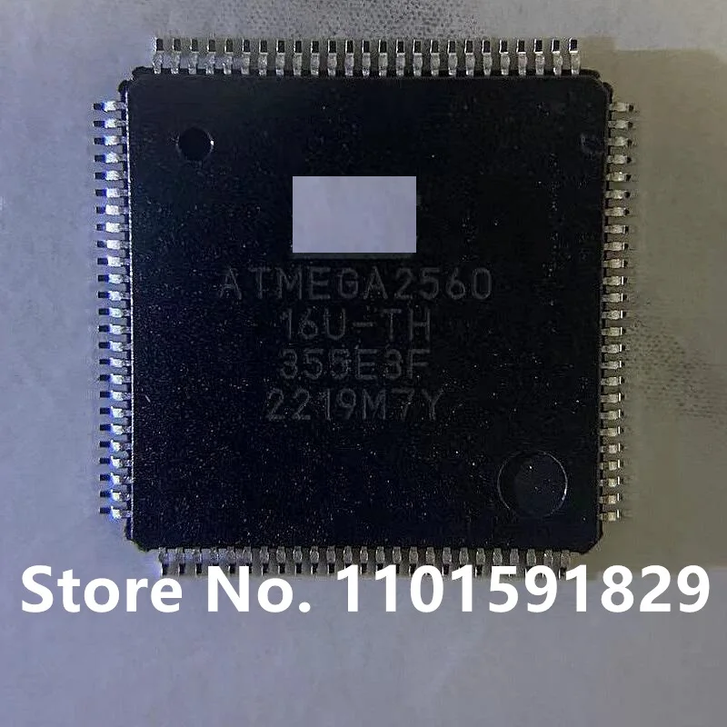 2PCS/5pcs/10pcs/lot ATMEGA2560-16AU 16MHz flash 128k 6bit 8KB MSL=3 Original