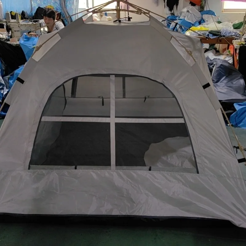 

Outdoor Fully Automatic Quick Opening Tent Waterproof Mosquito-proof Tents Large-space Folding Portable Sunshade Camping Tents
