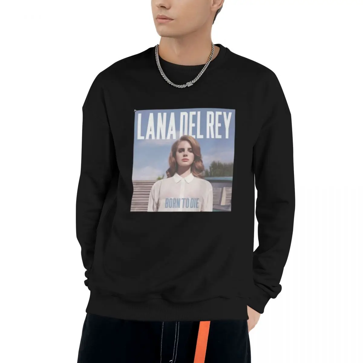 

Lana Del Rey Luxury Design Hoodie Men's Cotton Casual Vintage Streetwear Tops Sets