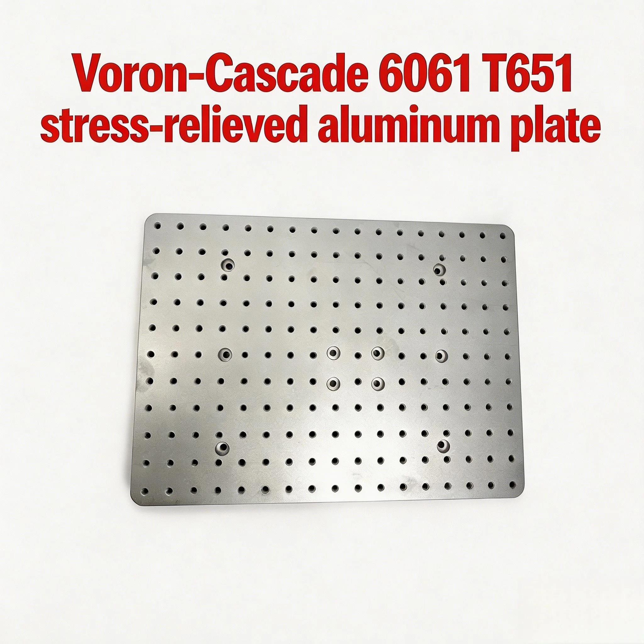 

Turui Voron Cascade DIY CNC Machine 6061T651 Stress Relieved Aluminum Plate for Printer Parts - CNC Milling And Prototyping Plat