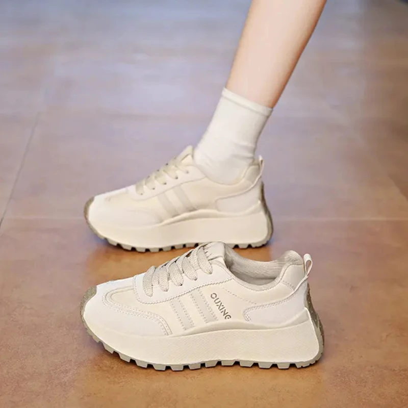 

2026 Spring New Thick soled Fashionable Dad Shoes