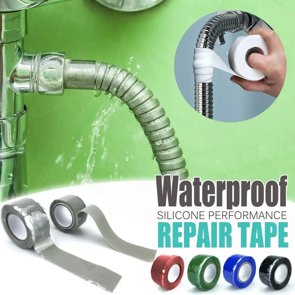 High Temperature Resistant Self-Adhesive Super Strong Fiber Insulation Tape, Waterproof Tape, Leak Proof Sealing Repair Tape
