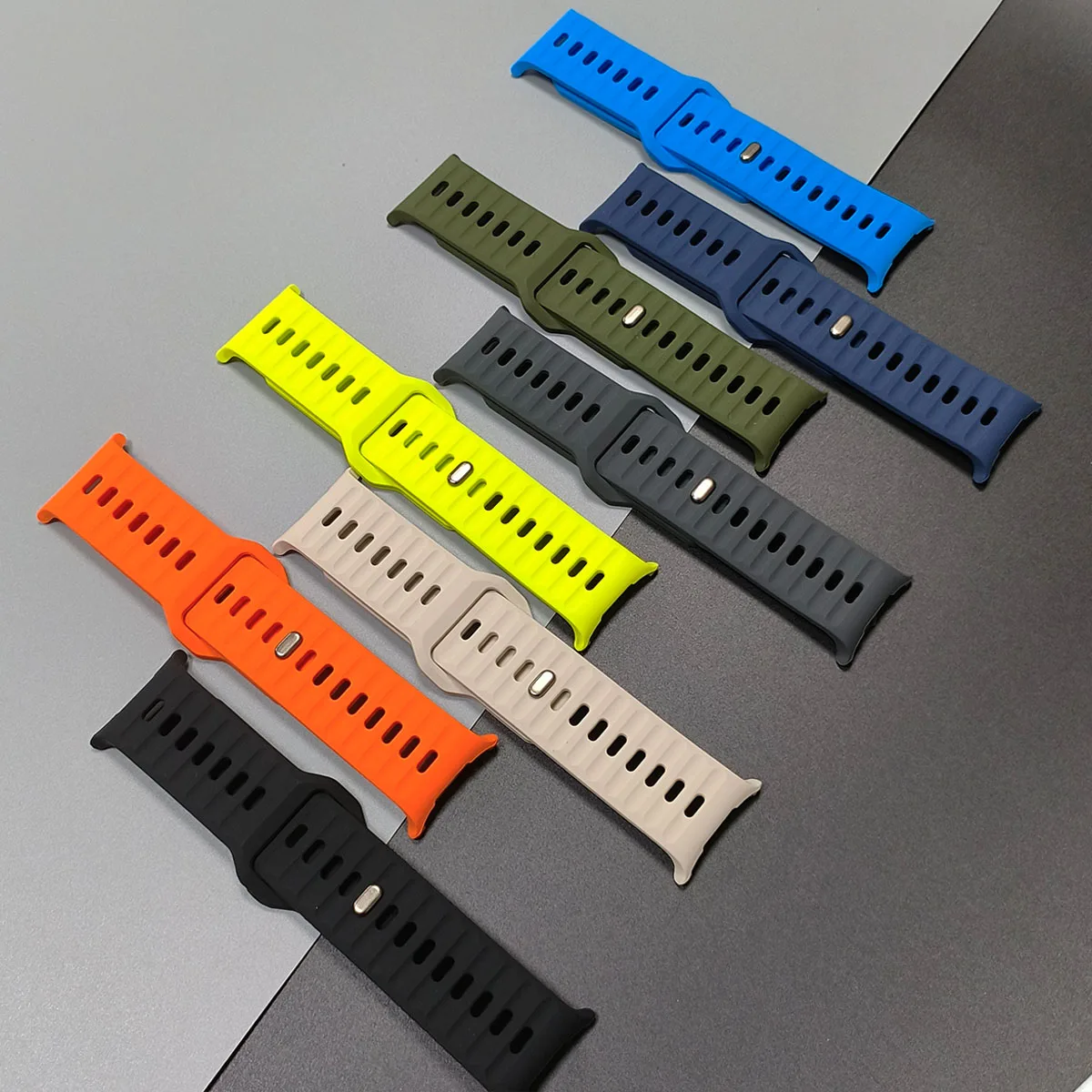 No Gaps Silicone Strap For Samsung Galaxy watch Ultra 2025 47mm Waterproof Band galaxy Watch Ultra 47mm Bracelet Sport Wristband