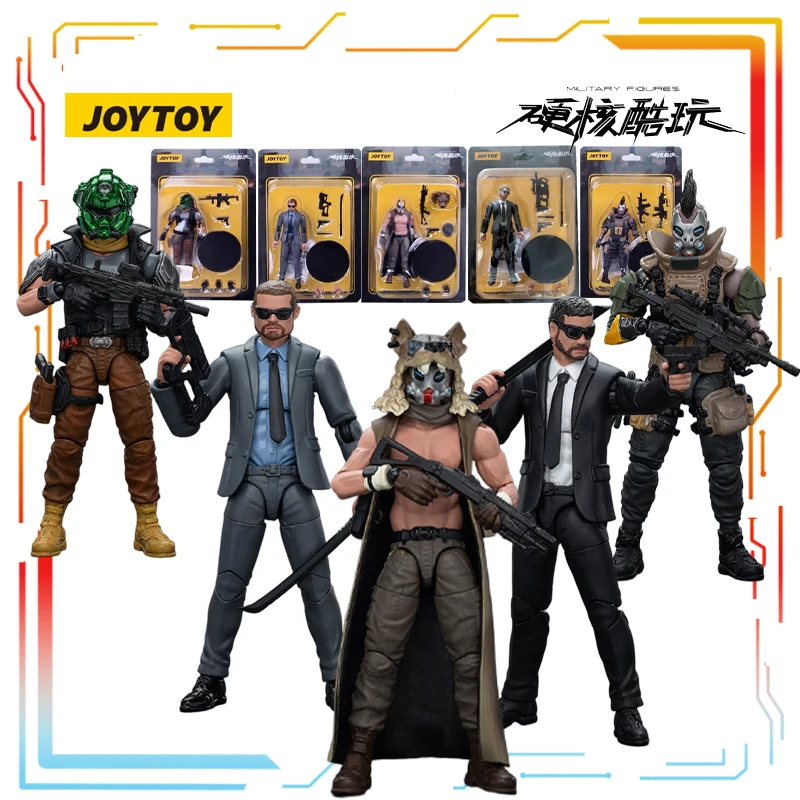 JOYTOY 1/18 Gotowy Produkt Ruchome Żołnierze Seria Produkty Militarne Zestaw 16 Anime Figurki Akcji Model Zabawki Model Prezenty dla Chłopców