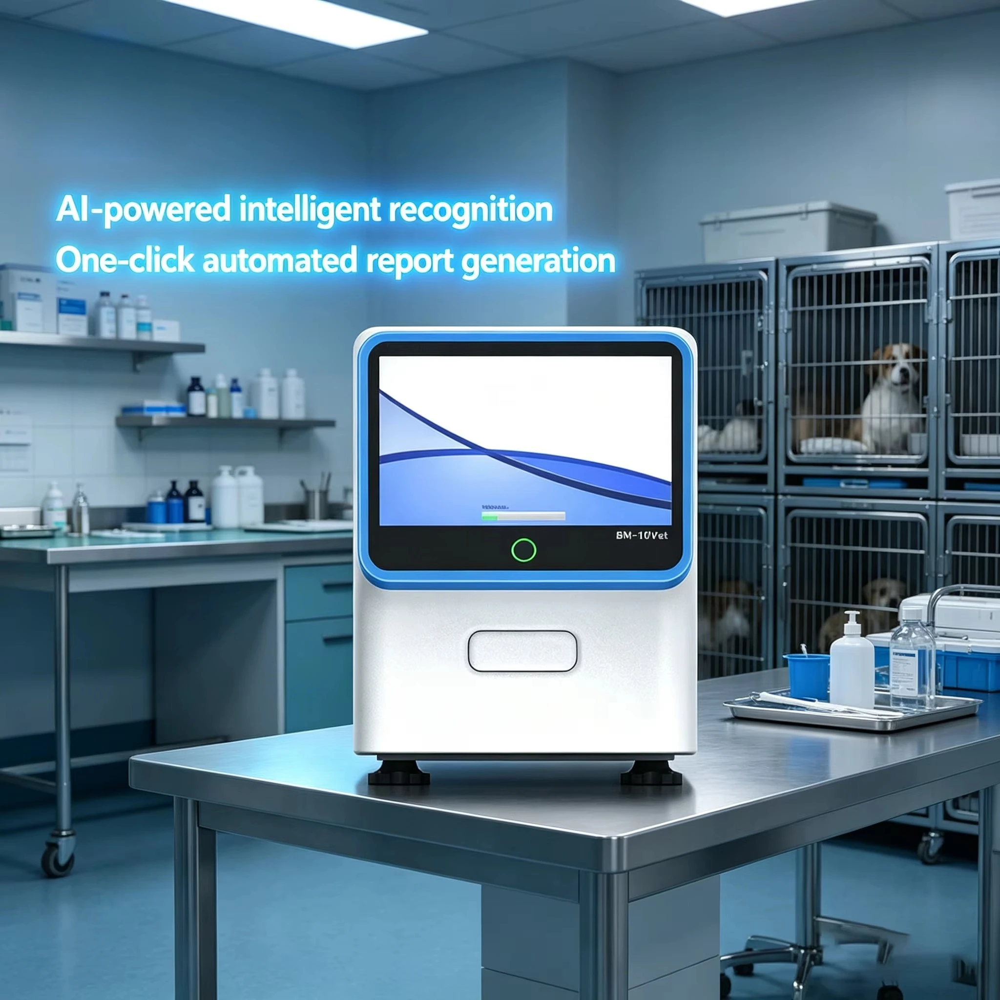 Latest Technology All-in-1 AI Animal Laboratory Test Solutions Veterinary Equipment       Veterinary CBC