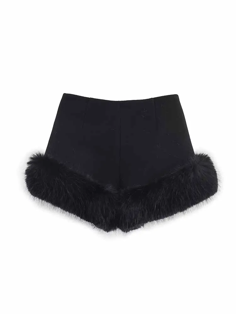 새로운 유럽과 미국 스타일의 여성 패션 트렌디하고 우아한 심플 슬리밍 프레이드 스트레이트 레그 캐주얼 반바지