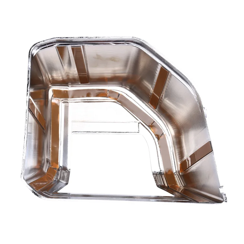 

ABHY-Chrome Corner Indicator Light Lamp Cover Trim For Toyota Land Cruiser 70 75 76 77 78 79 LC70 LC76 LC78 LC79 2024