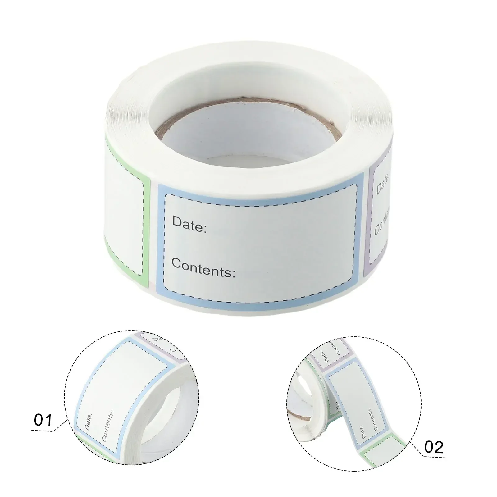 High Quality Kitchen Sticker 250pcs/roll Food Storage Date Labels Practical Refrigerator Freezer Accs Water Proof