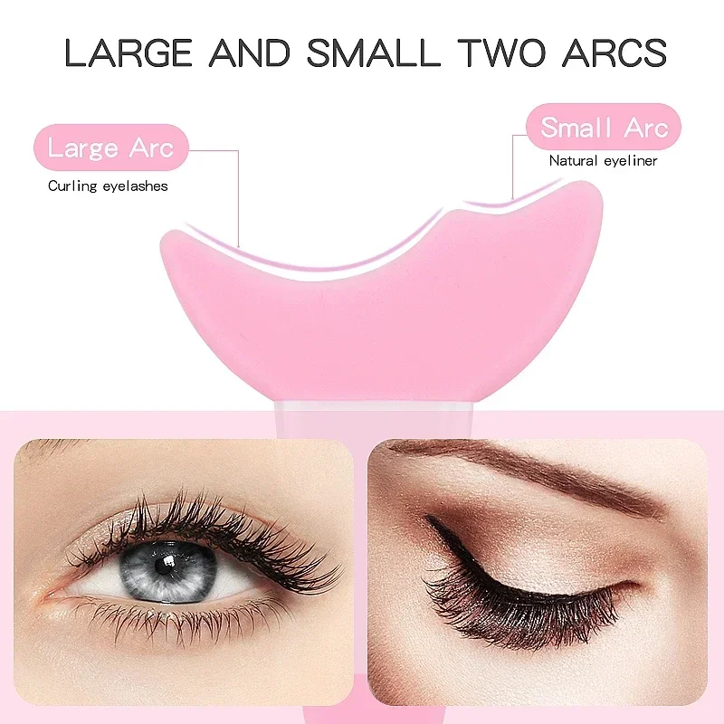 1pcs Eye Makeup Aid Professional Eyeliner Template Mascara Baffle Eyeliner Tool Eyebrow Eyeliner Shaper Assistant Beauty Tool