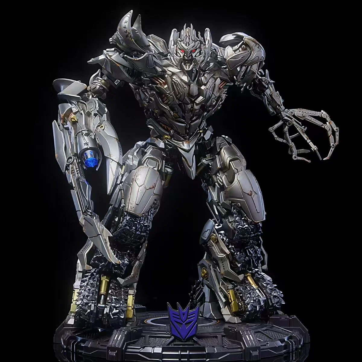 22cm 장난감 재고 있음 트랜스포머 무비 2 메가트론 조립 완료 로봇 모델 액션 피규어 수집가용 피규어