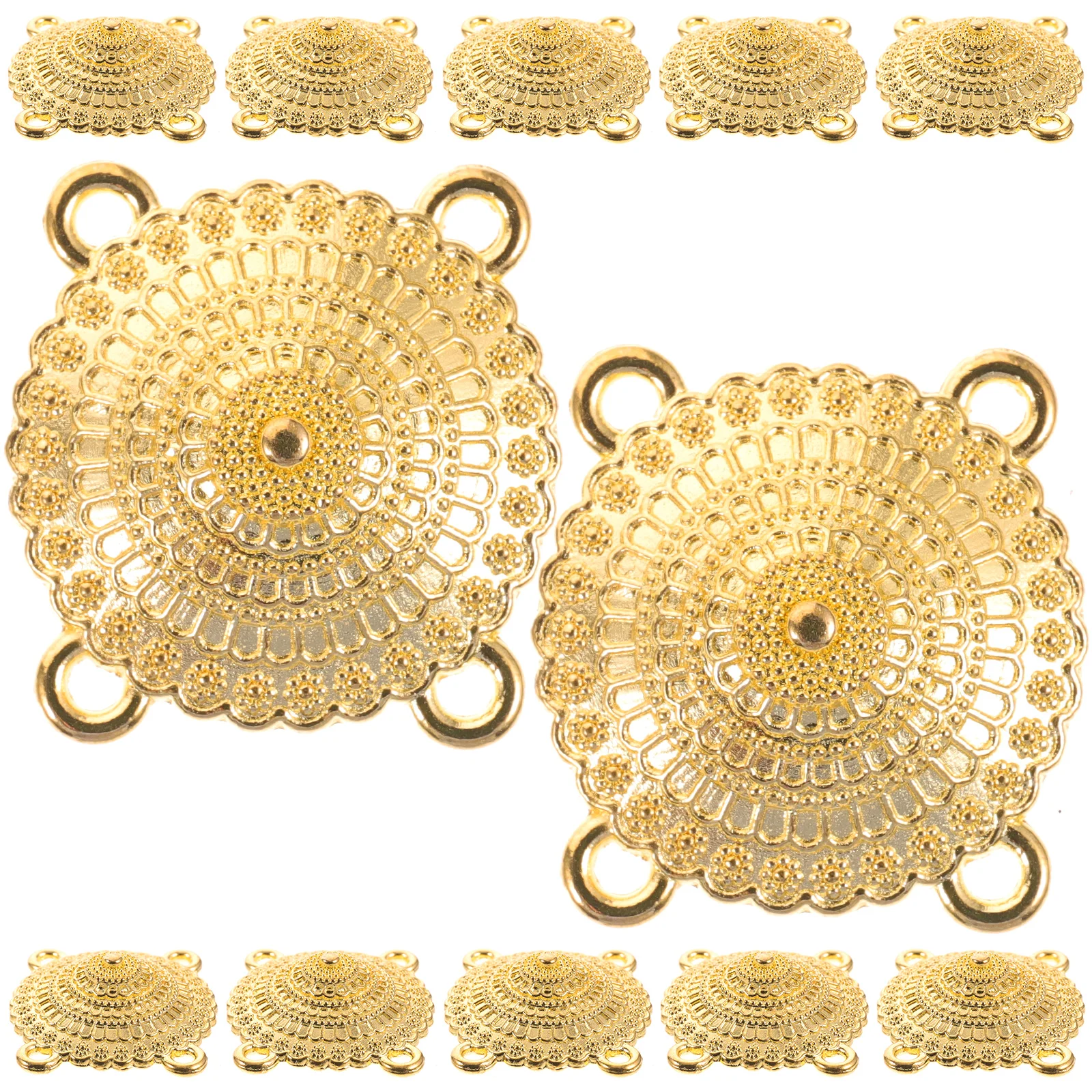 

20Pcs Retro Alloy Charms DIY Pendant Connectors for Necklace Bracelet Jewelry Making Jewelry Making Links Pendants