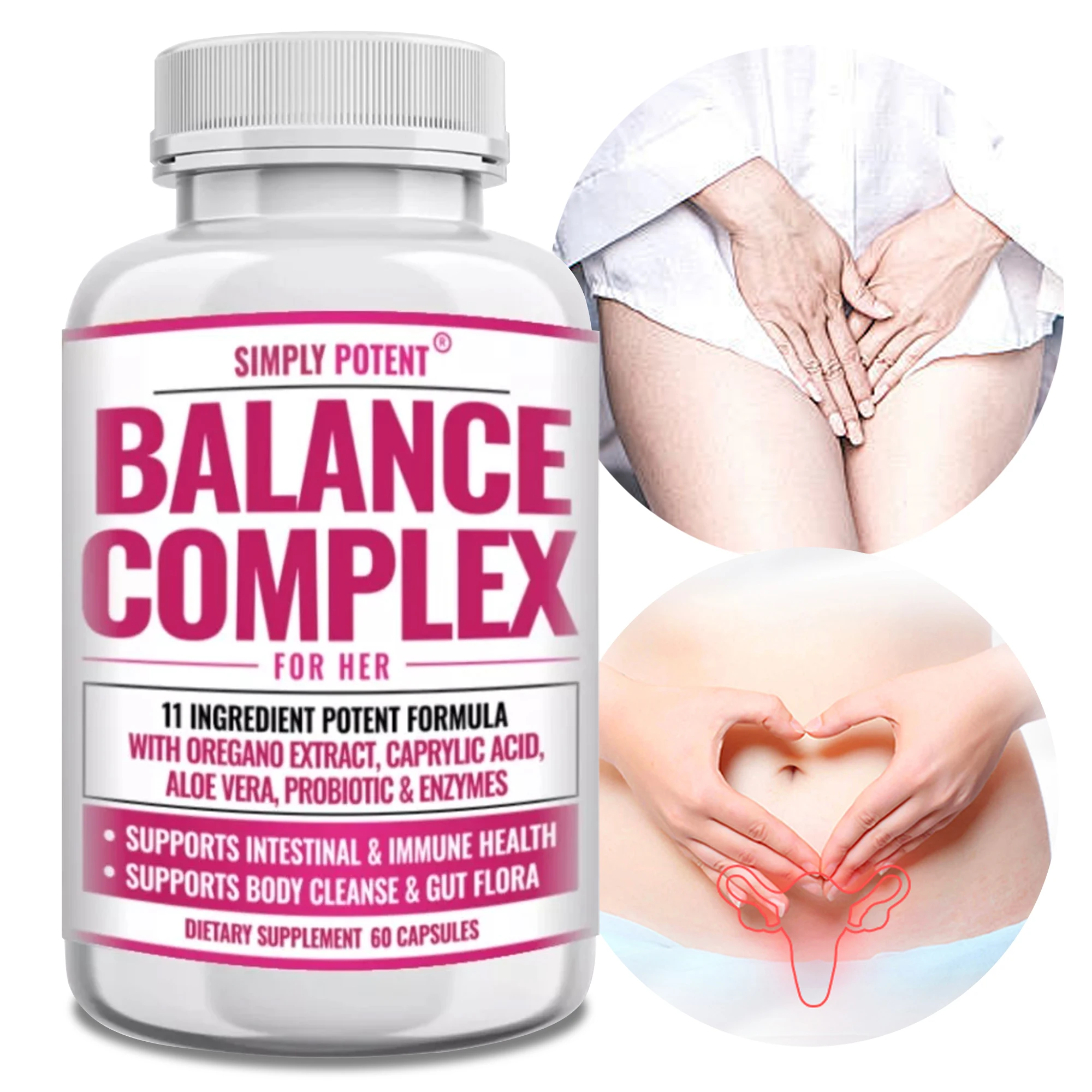 

Комплекс баланса для женщин — помогает эффективным пищеварением, PH и флористическим балансом, очистителем кишечника, поддержкой иммунитета