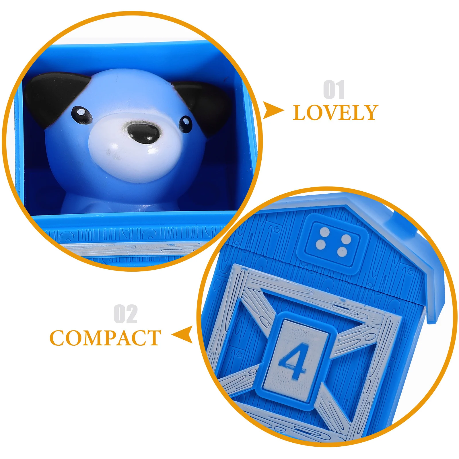 หุ่นนิ้วสัตว์ 5 ชิ้น หุ่นนิ้วการ์ตูนสีสันสดใสสำหรับเด็กเล็ก เล่นสมมติ เล่านิทาน เกมพ่อแม่ลูก บ้านสายรุ้ง