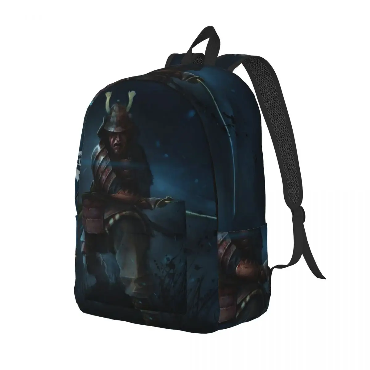 

Samurai Spirits Backpack Daypack Large Capacity Children BookBag School Bag Shoulder Bags for Men Women