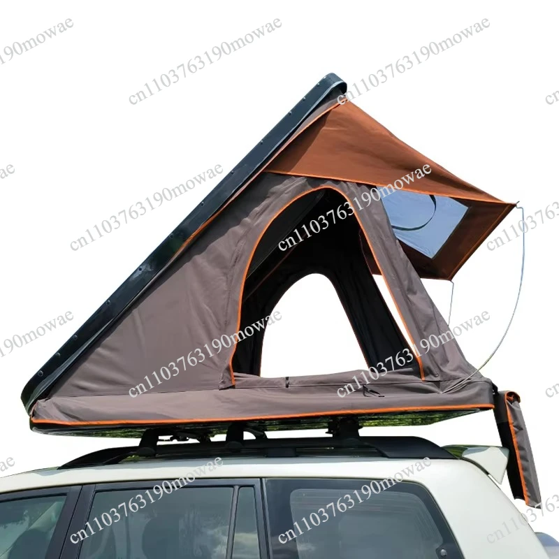 Four seasons hard shell roof tent waterproof tent, suitable for 2-4 people camping