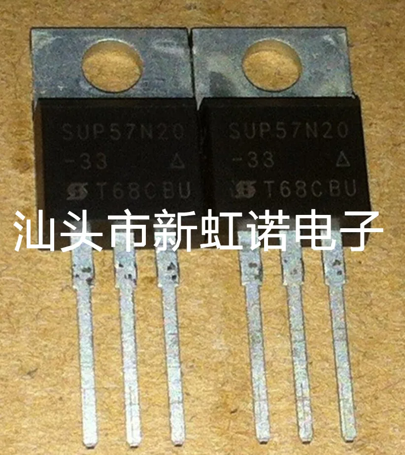 5 pçs/lote novo original SUP57N20-33 circuito integrado triode em estoque