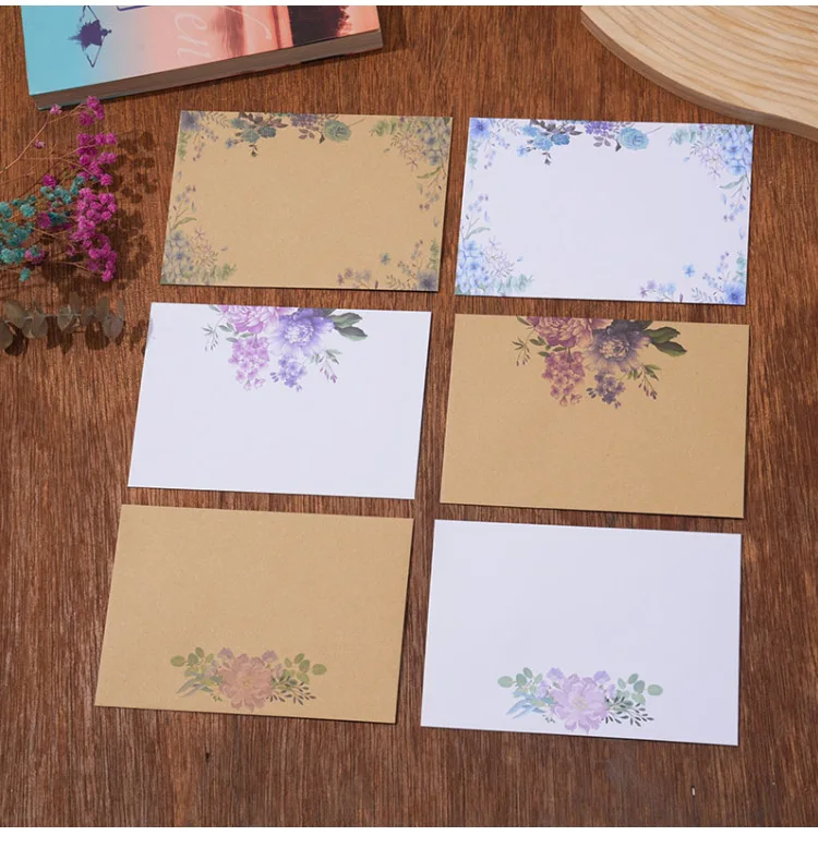 10 Stück elegante Umschläge aus verdicktem Kraftpapier – für Feiertagseinladungen, Grußkarten, Einladungen und Geschenke, Wachssiegel-Set – Detail 7