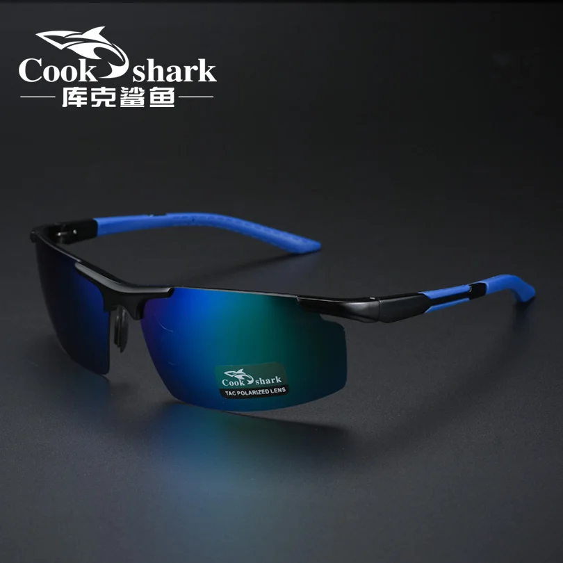 Cookshark 2025 Nowe okulary przeciwsłoneczne Męskie okulary przeciwsłoneczne Tide Spolaryzowane okulary do jazdy samochodem