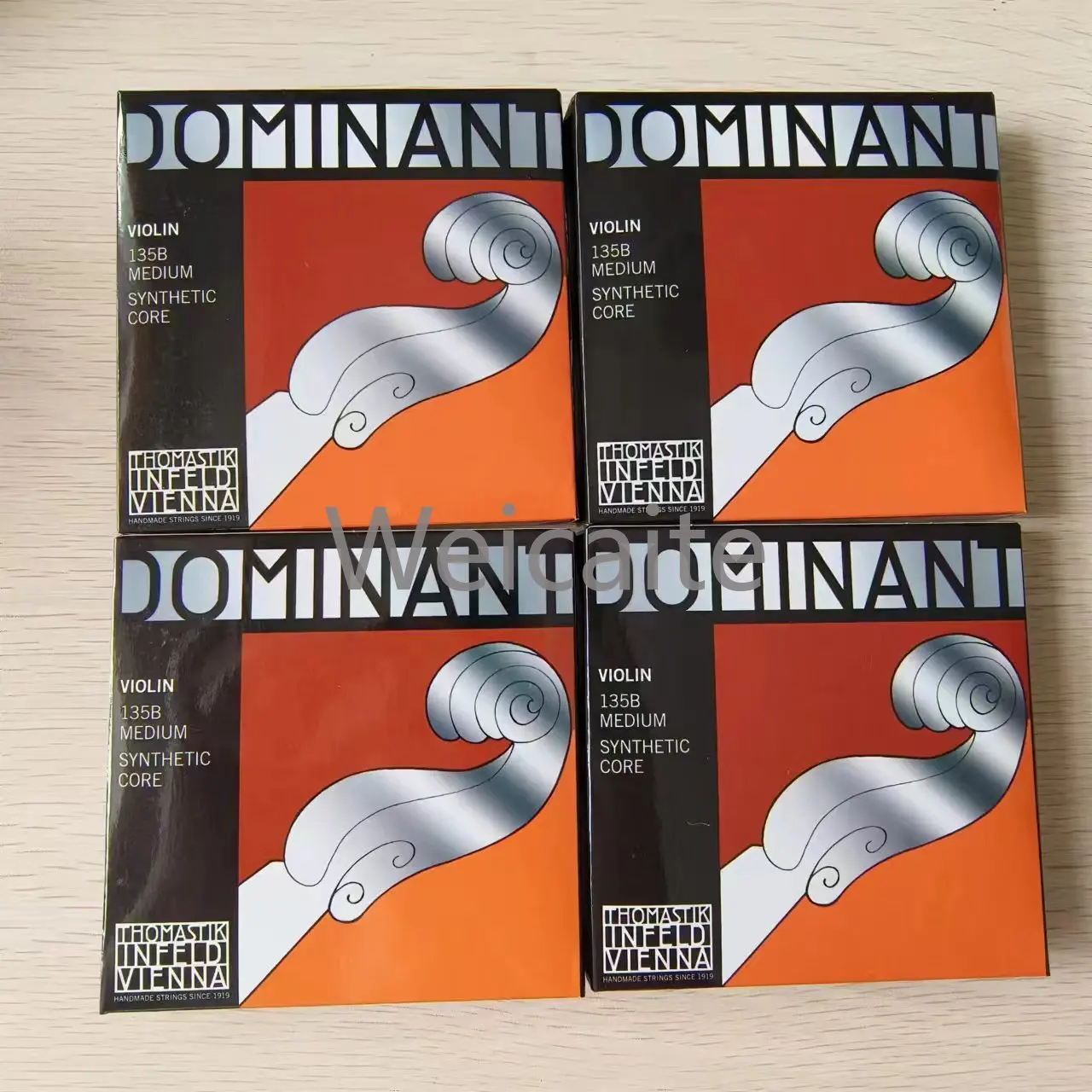 Cordas de violino de alta qualidade 4/4 3/4 acessório de violino quente brilhante tom equilibrado peças genuínas de violino